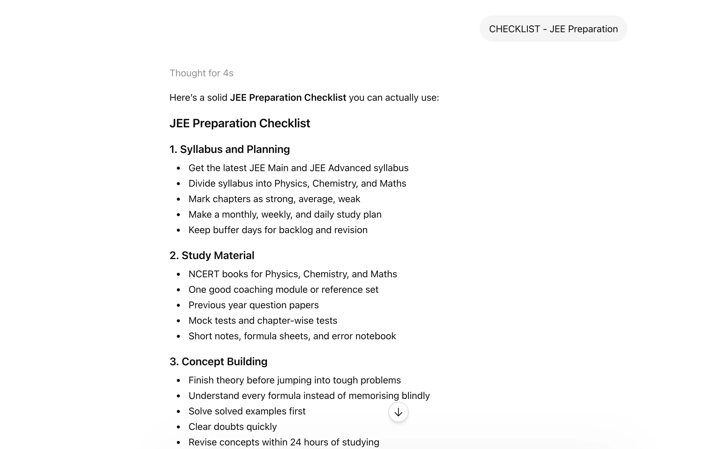 Claude shortcut prompts