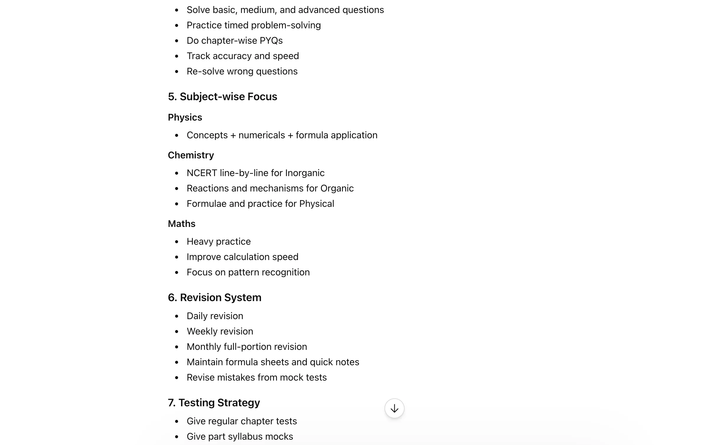 Claude shortcut prompts