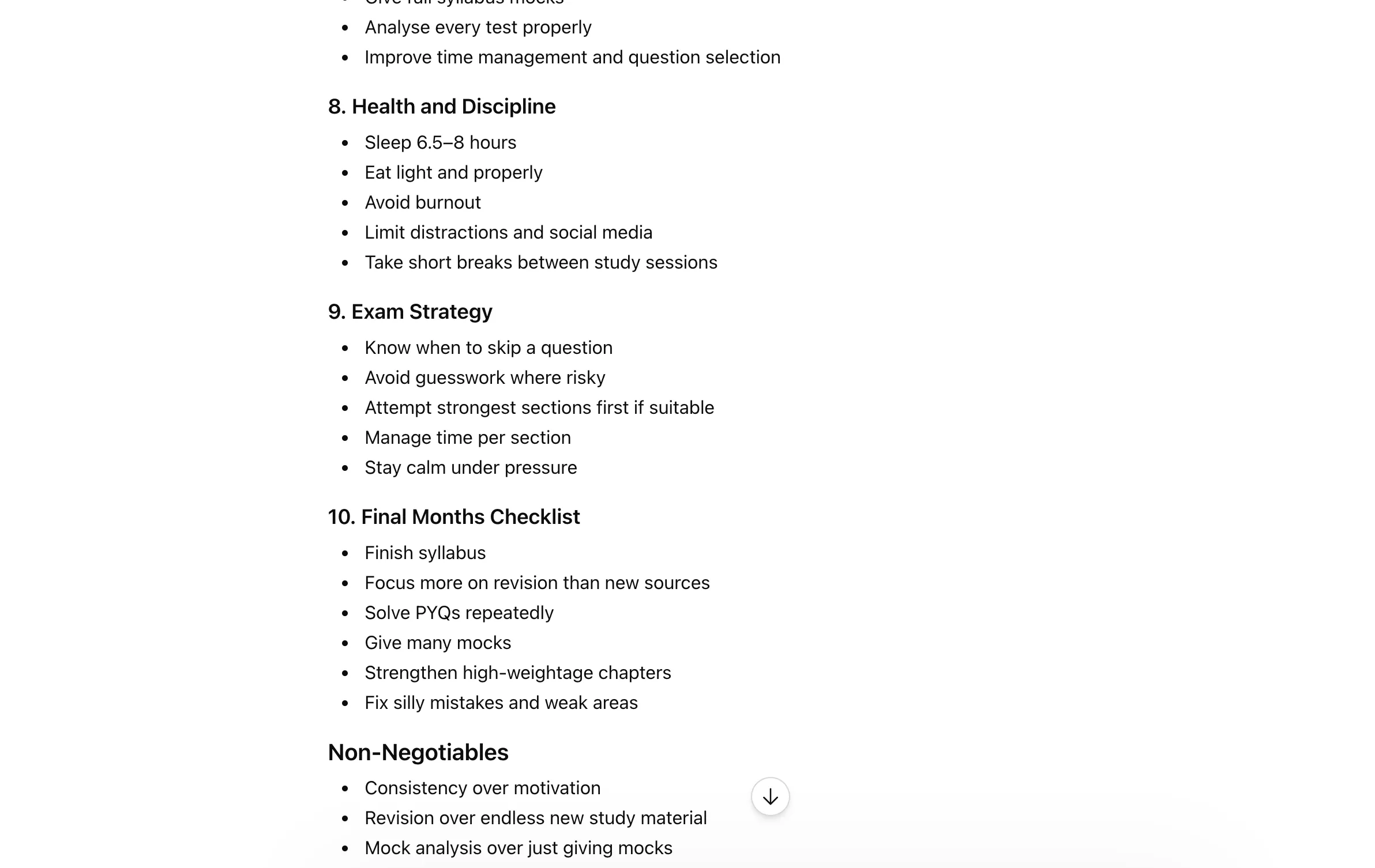 Claude shortcut prompts
