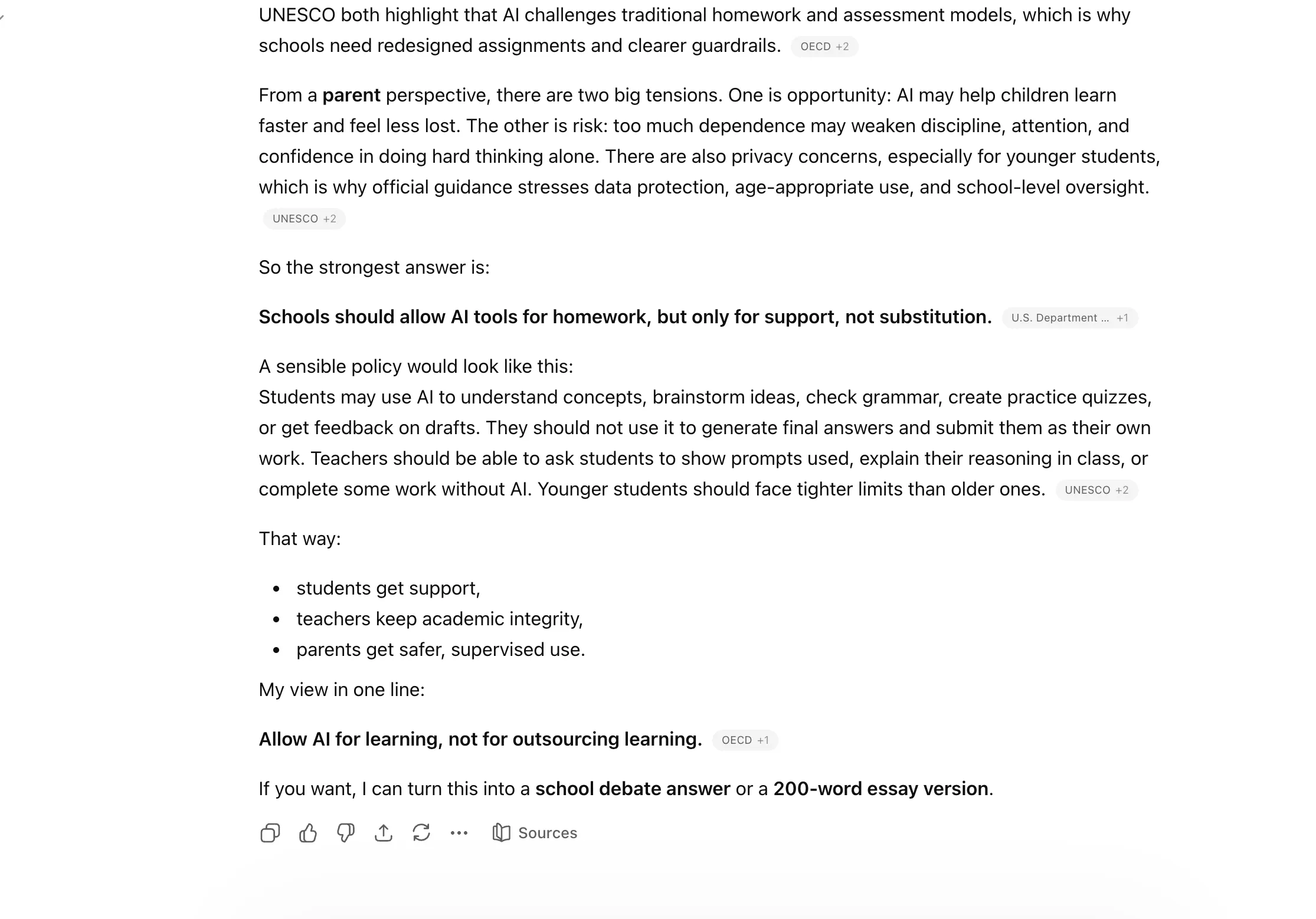 ChatGPT MULTIPERSPECTIVE shortcut 