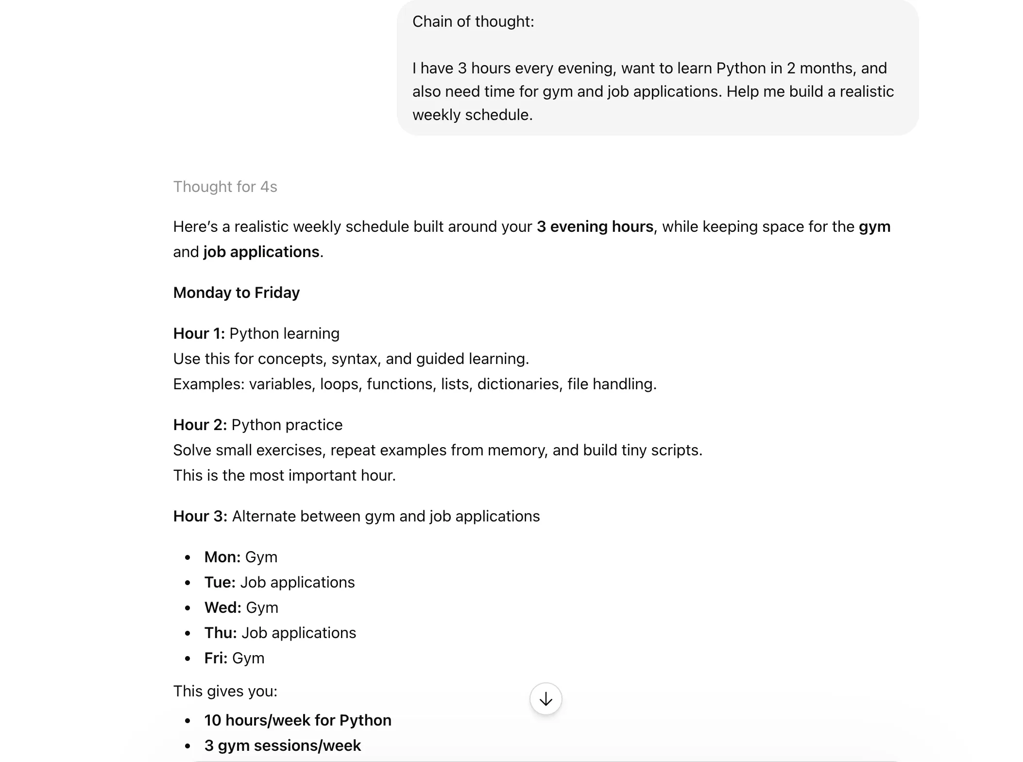 Claude is a quick thinker 