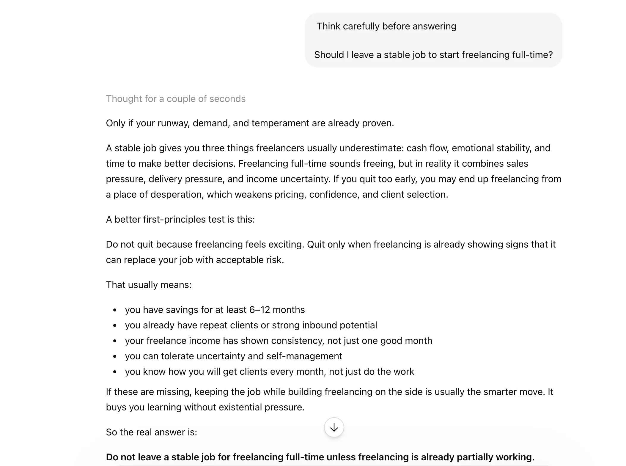 Claude has successfully provided an ID 