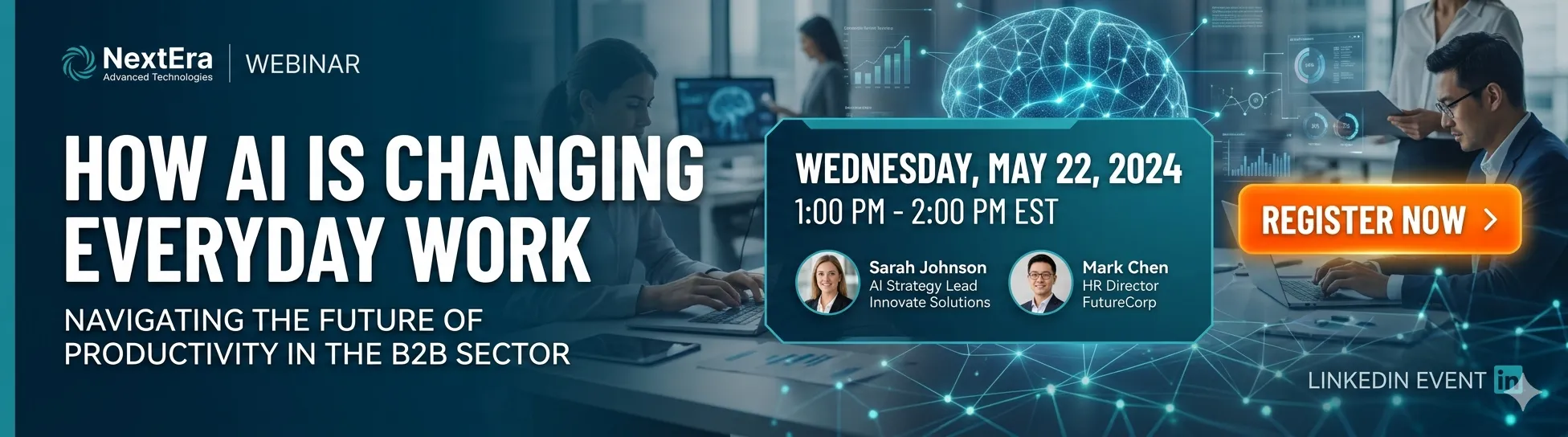 Nano Banana 2 LinkedIn Banner