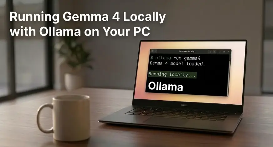 Gemma 4 lokaal draaien met Ollama op je PC