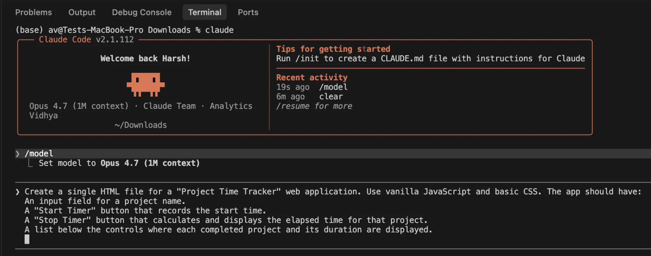 Claude Opus 4.7 Hands-on test 