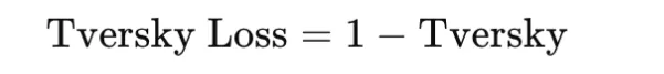 Tversky Loss 