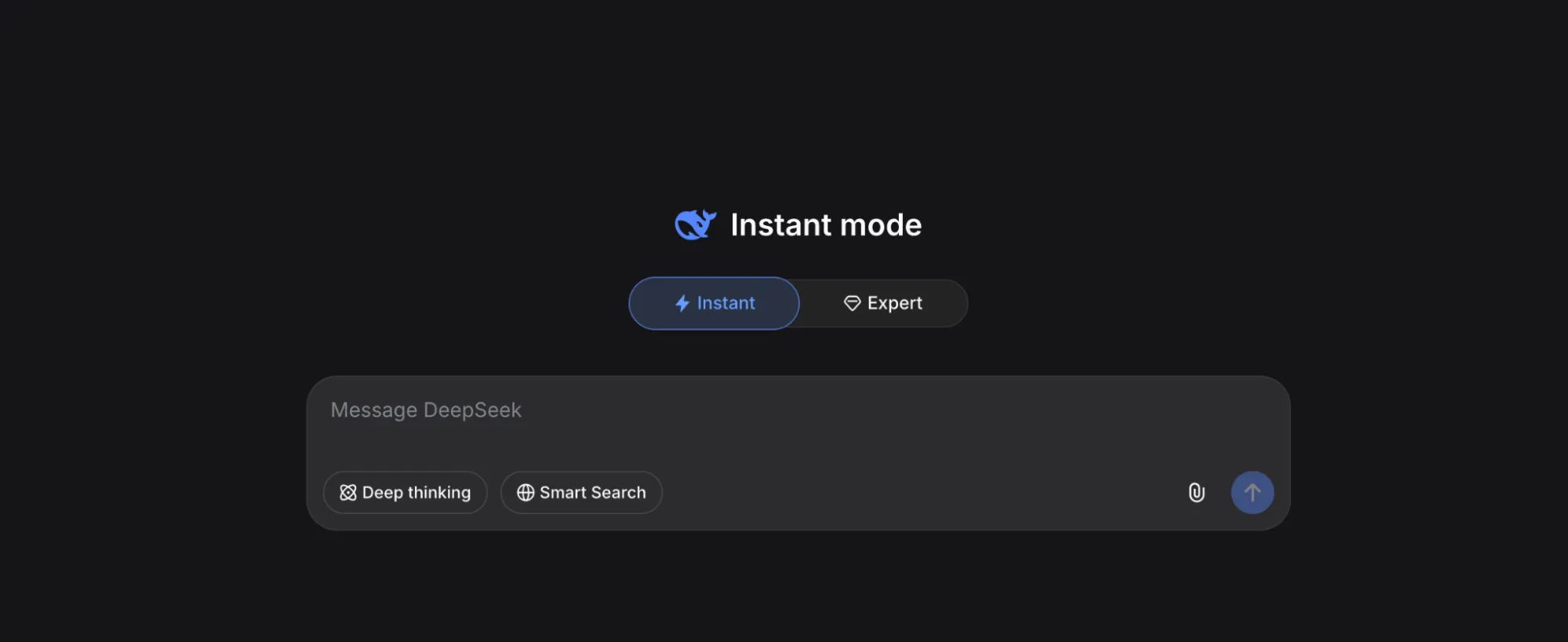 DeepSeek V4 Interface
