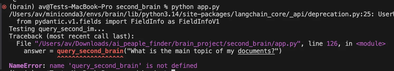 Claud cod showing error