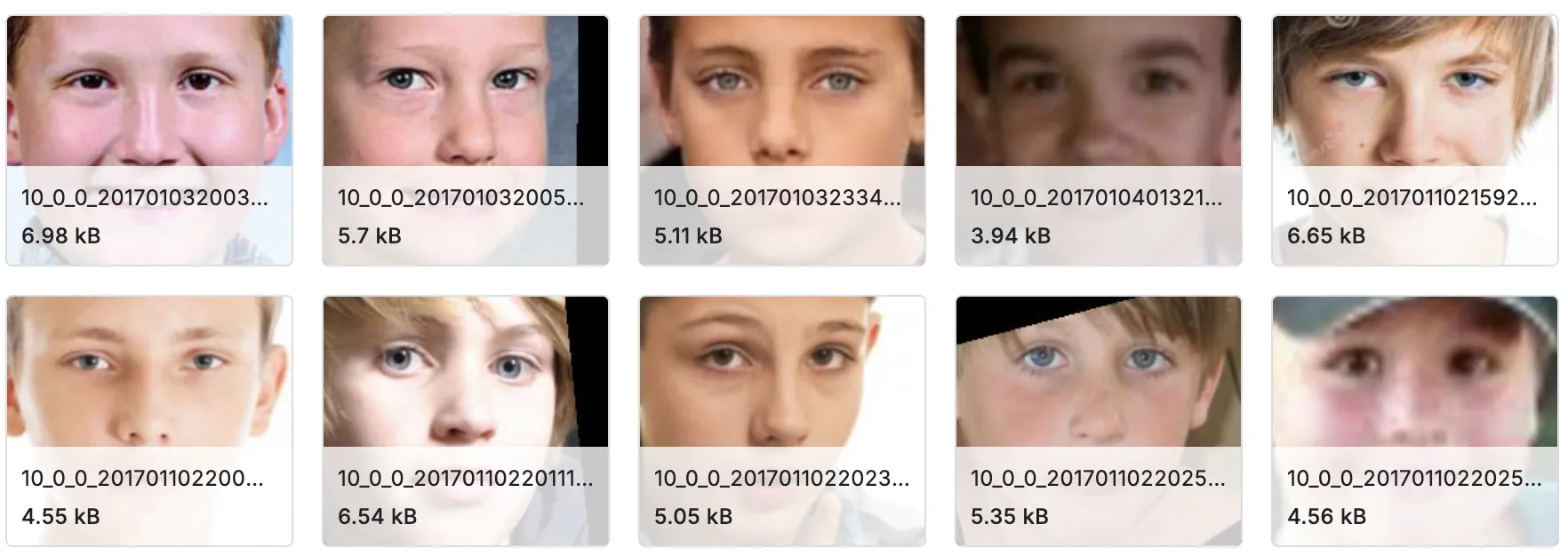 Face Aging / De-aging (GAN-based)