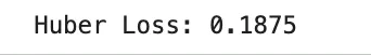 Huber Loss 