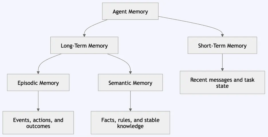 Agent Memory Patterns in Cognitive Science and AI Systems