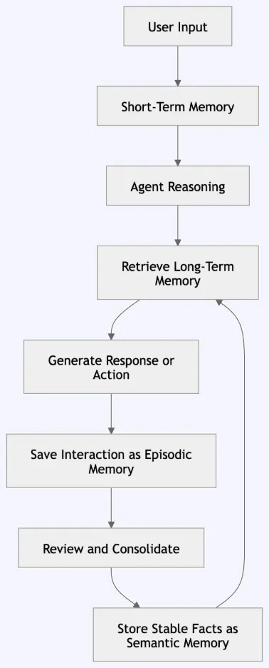 Agent Memory Patterns in Cognitive Science and AI Systems