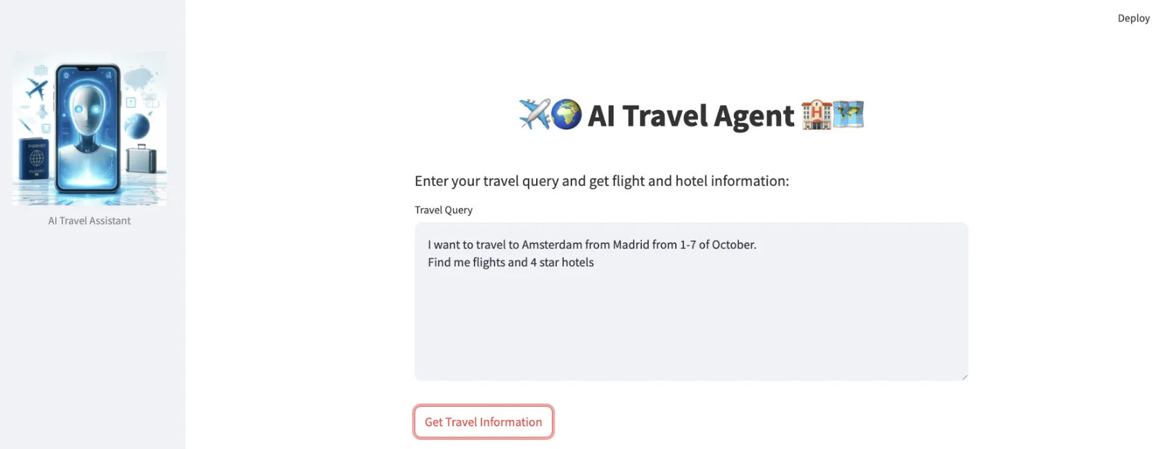 AI Travel Assistant