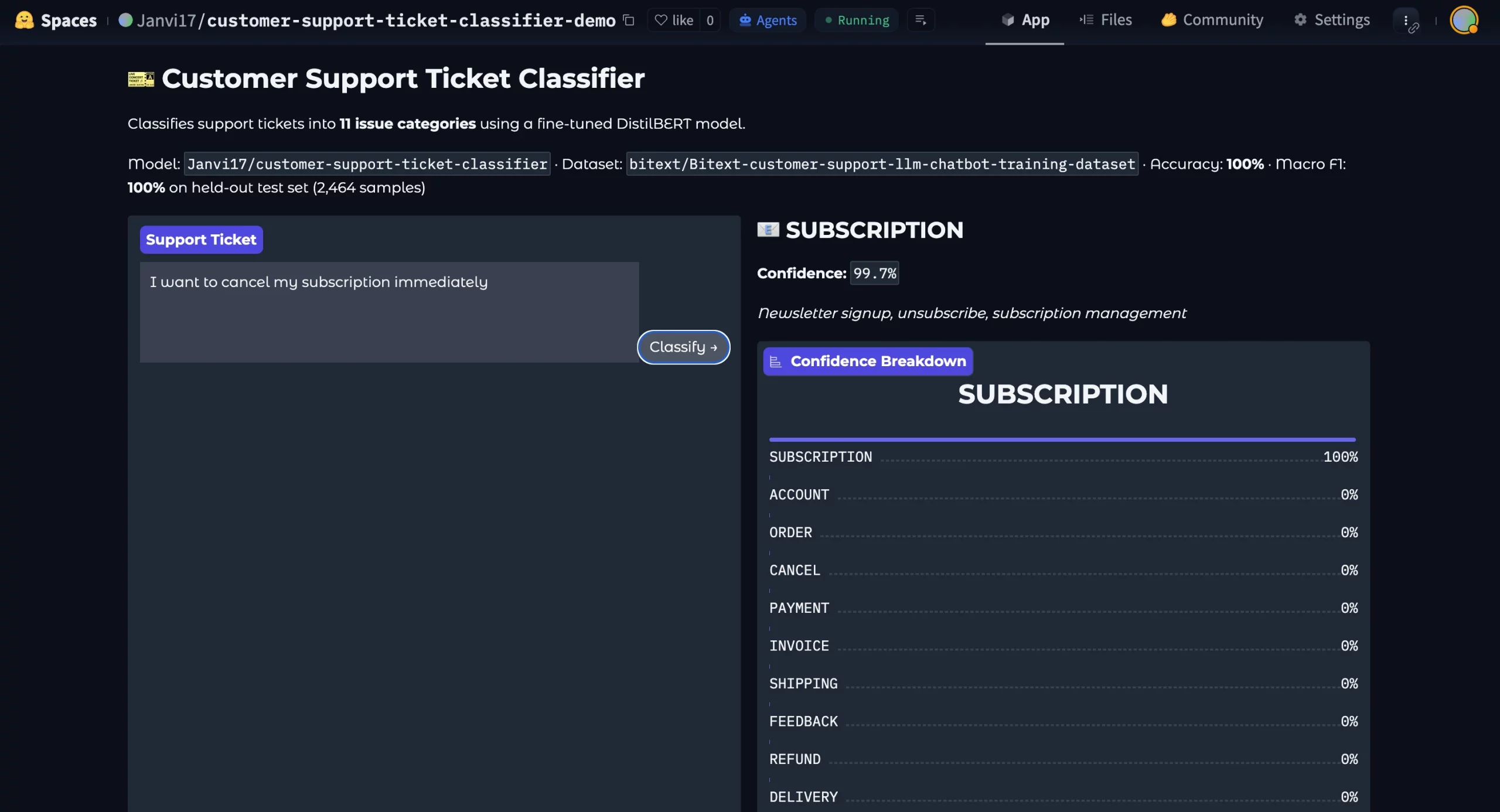 Customer Support Ticket Classification