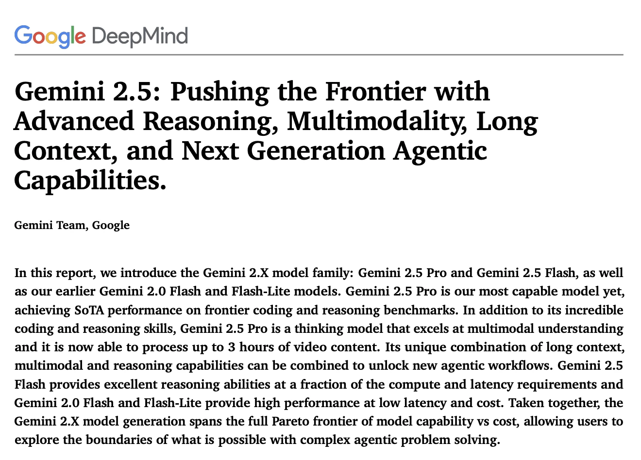 Gemini 2.5 Technical Report