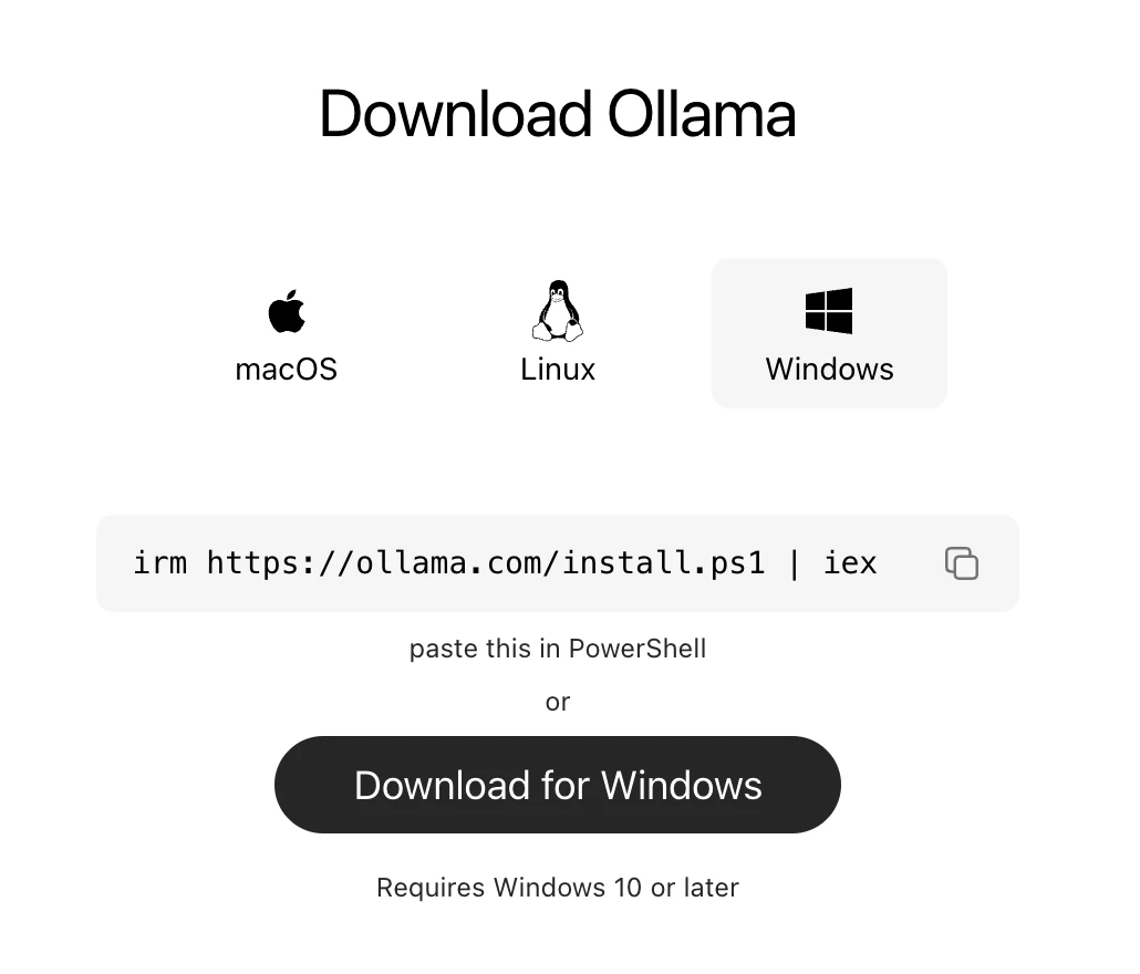 Download Ollama