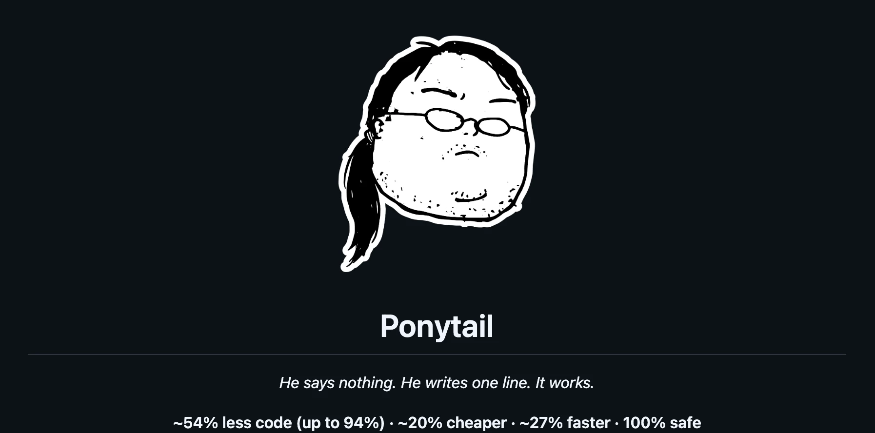 Ponytail AI code simplification tool