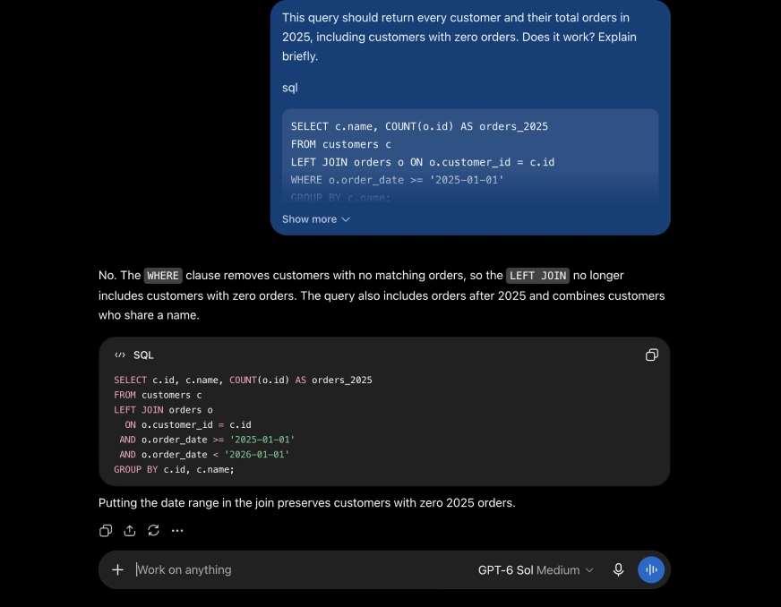GPT-6 Sol Output Task 5