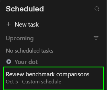 a new event got made