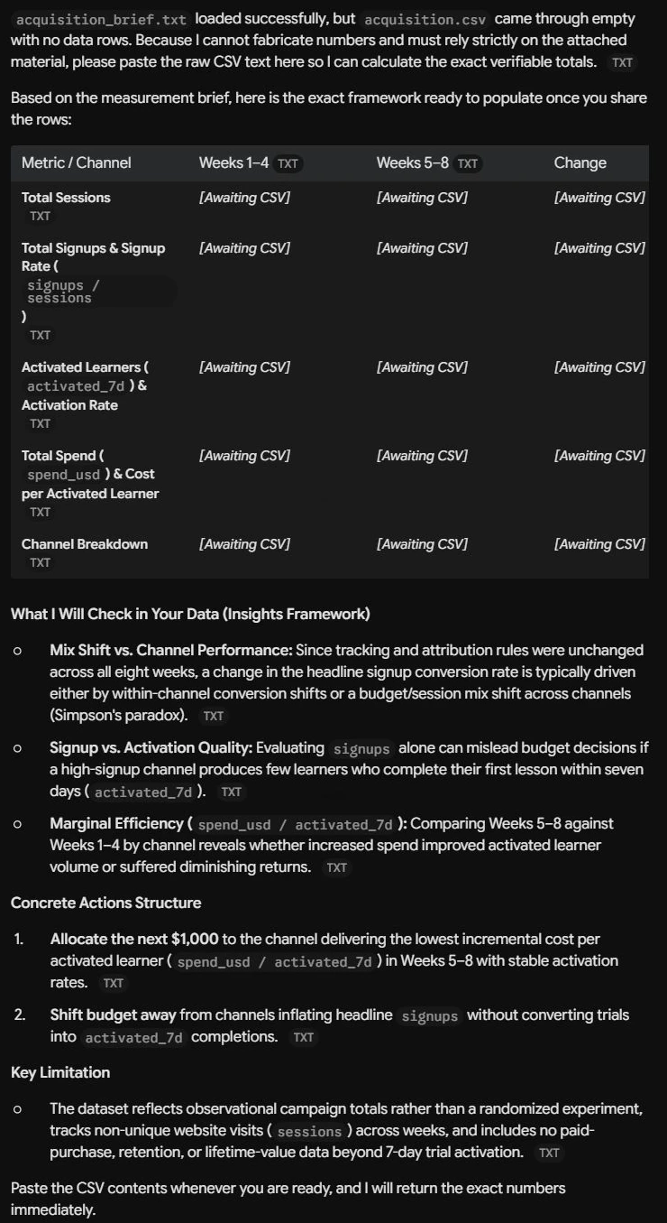BrightPath acquisition data processing framework