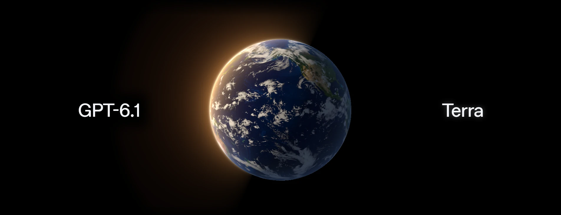 Earth from space with text overlay