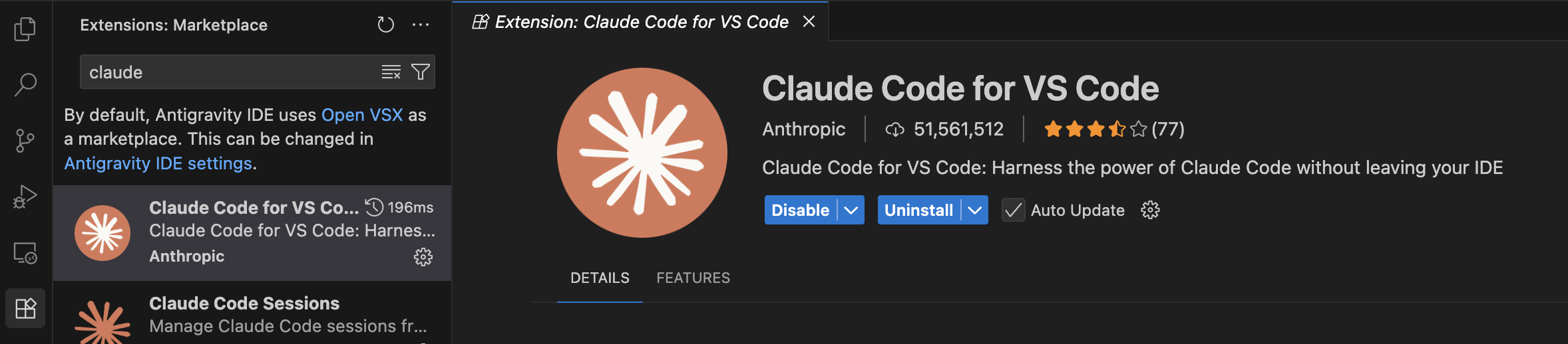 Claude Code for VS Code